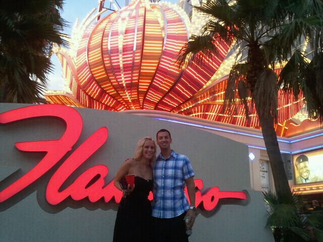 Chris & Sondra at the Flamingo Las Vegas